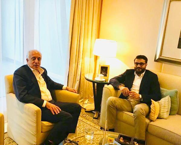 Mohib meets UAE counterpart, US special envoy