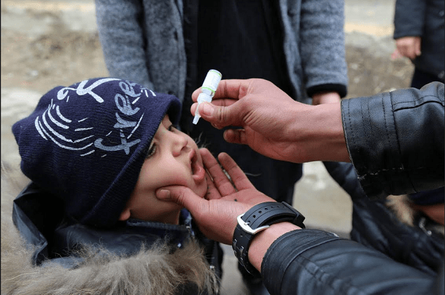 Nationwide anti-polio vaccination campaign kicks off