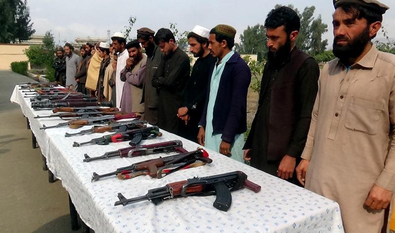 21 militants join peace process in Nangarhar