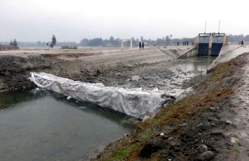 Canal rebuild in Nangarhar