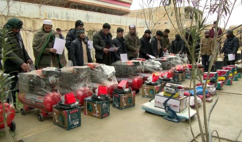 50 individuals receive equipment after vocational training