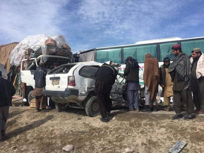 Ghazni traffic accident leaves 7 persons dead