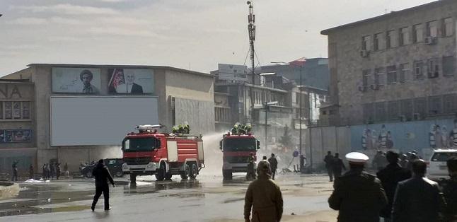 Kabul police use water cannon as protest disrupts traffic
