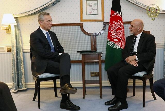 Ghani, Stoltenberg discuss Loya Jirga on peace