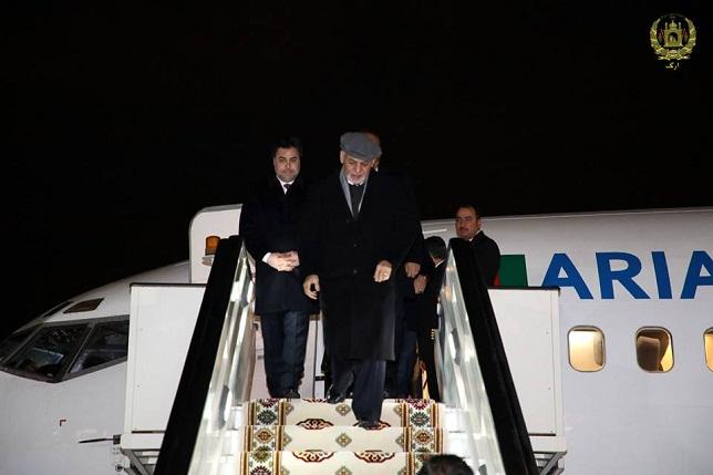 Ghani leaves for Azerbaijan to attend Global Baku Forum