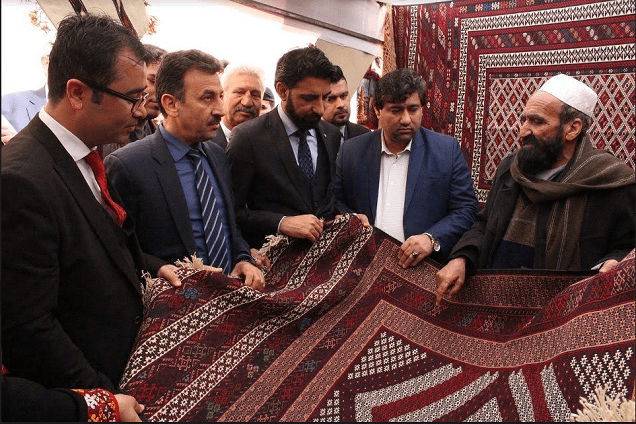 نمایشگاه تولیدات صادراتی در قلعۀ اختیارالدین هرات گشایش یافت