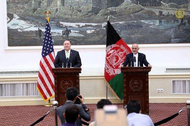 Pompeo stresses truce for settlement in Afghanistan