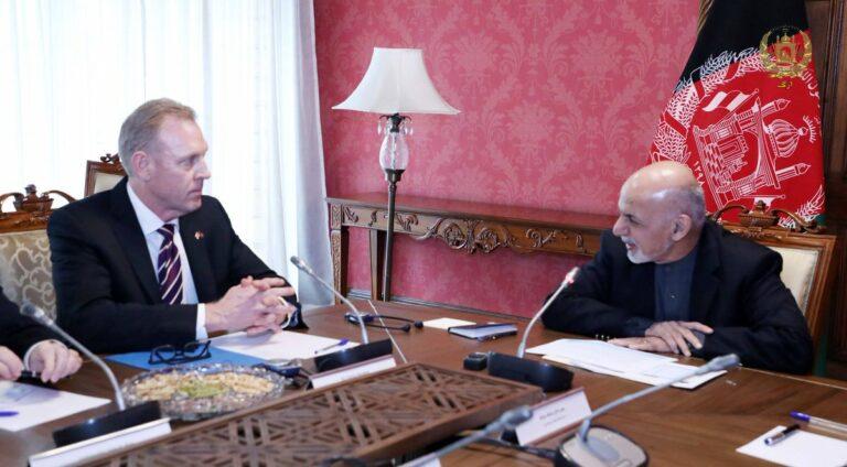 Ghani, Shanahan discuss Trump’s South Asia strategy