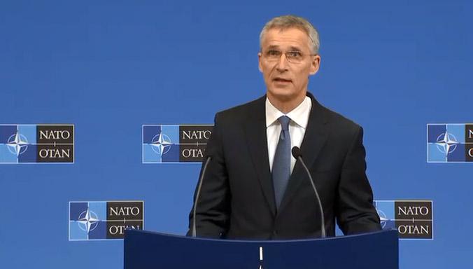 Stoltenberg discusses impact of COVID-19 with military commanders