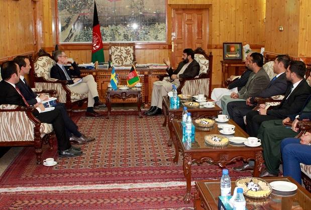 Swedish envoy promises increased aid activities in Kandahar