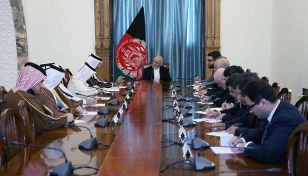 Ghani backs Qatar’s efforts for Afghanistan’s stability