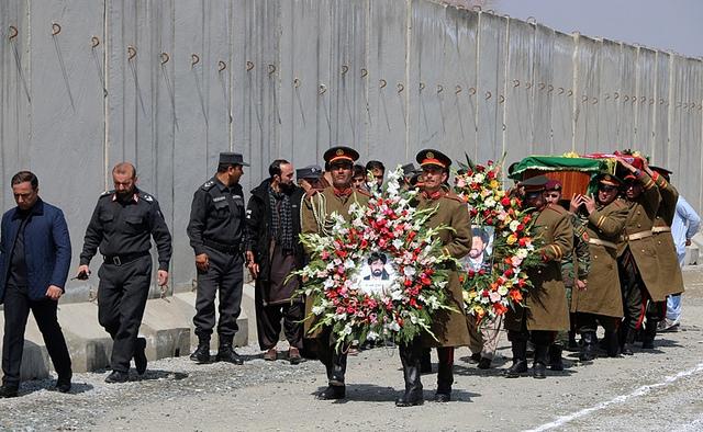 Funeral of Obaidullah Barakzai