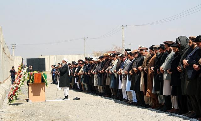 Funeral prayer of Barakzai