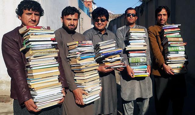 Textbooks collecting drive launch in Nangarhar