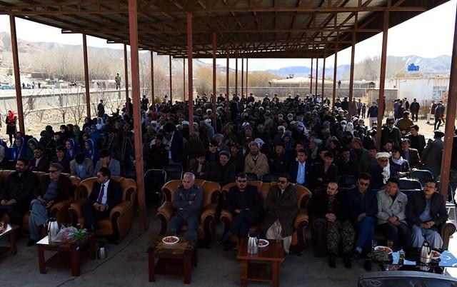 Bamyan officials, residents