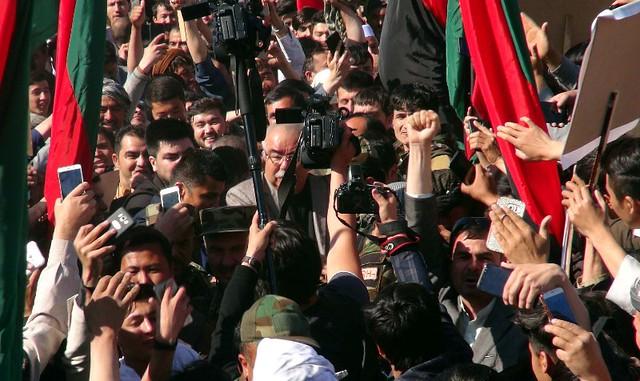 Gen Dostum arrives in Balkh
