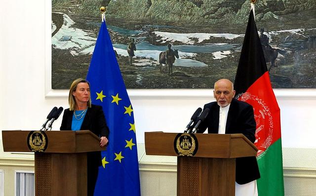 President Ghani, and EU official Mogherini