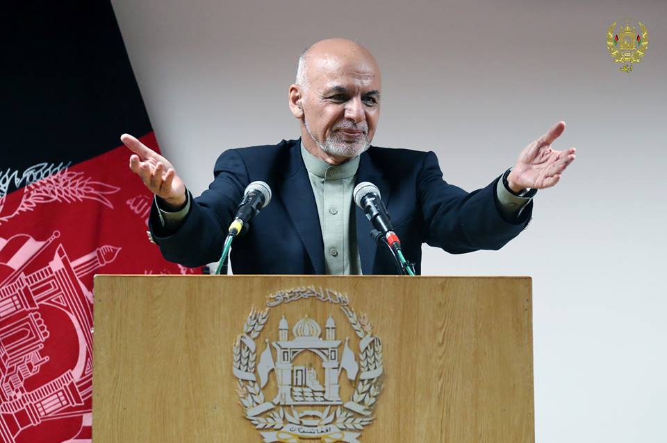 Ghani says will give up life but not Afghan forces