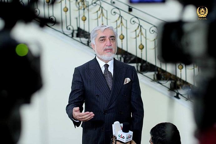 Abdullah announces unconditional support to peace in Afghanistan