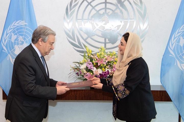 New Afghan envoy presents credentials to UN secretary-general