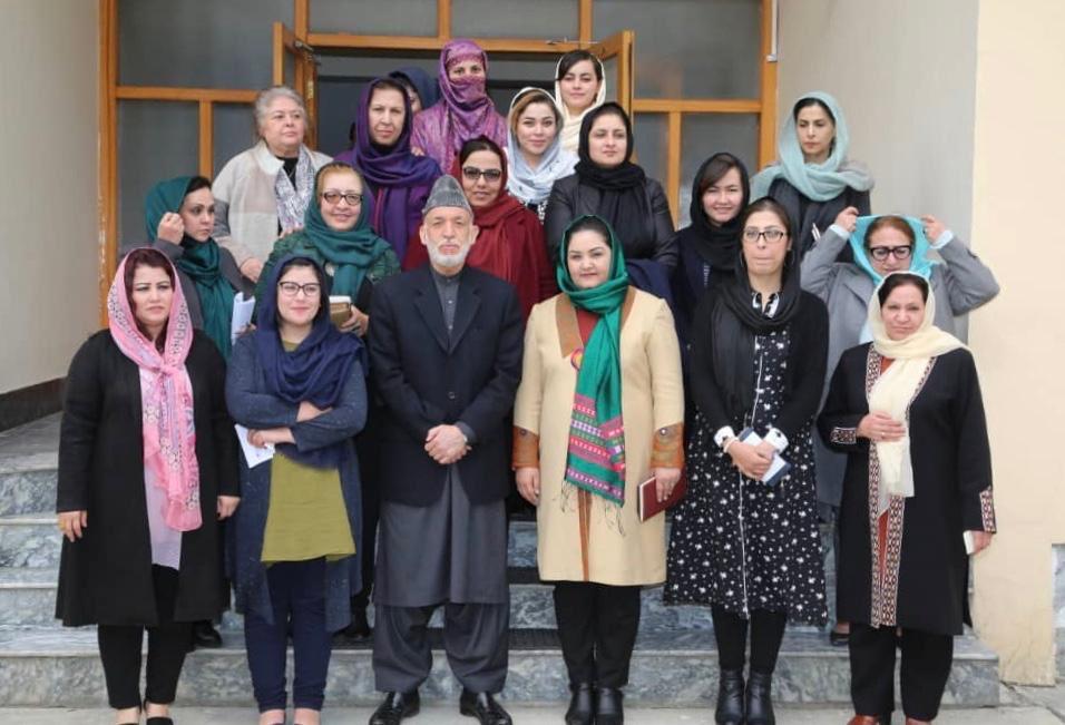 Karzai underlines women’s role in peace talks