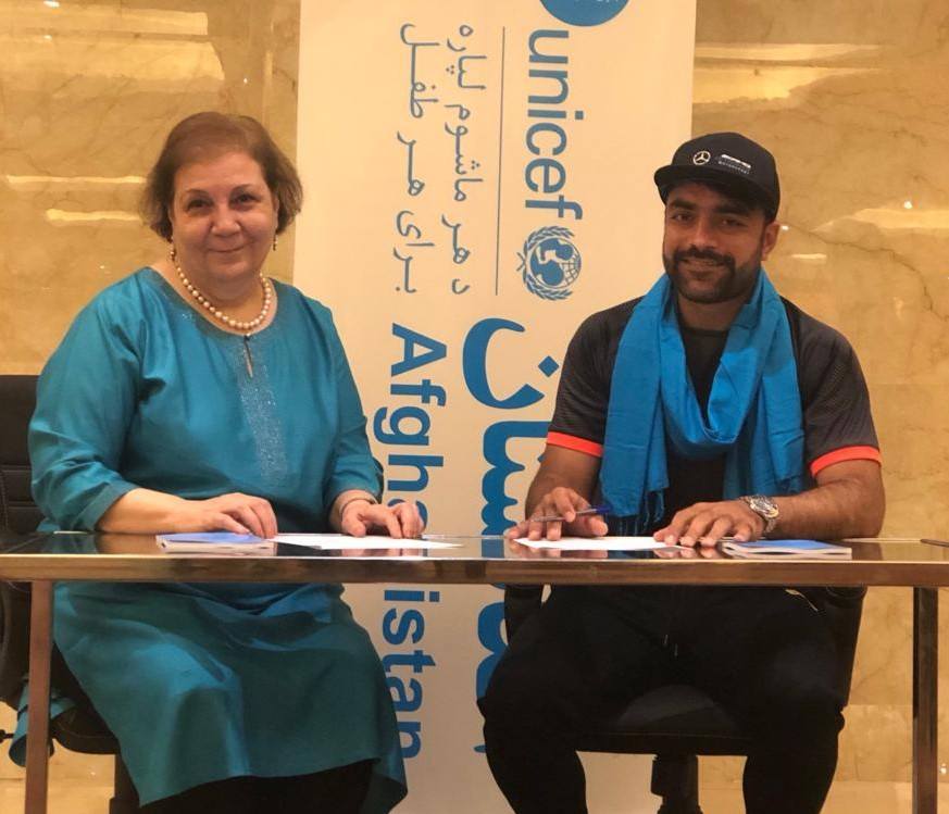 Rashid Khan named as UNICEF’s ambassador