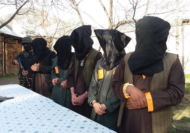 5 Taliban militants detained in Badakhshan