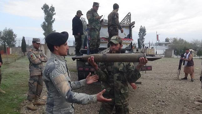 40 rockets seized, 3 suspects detained in Nangarhar