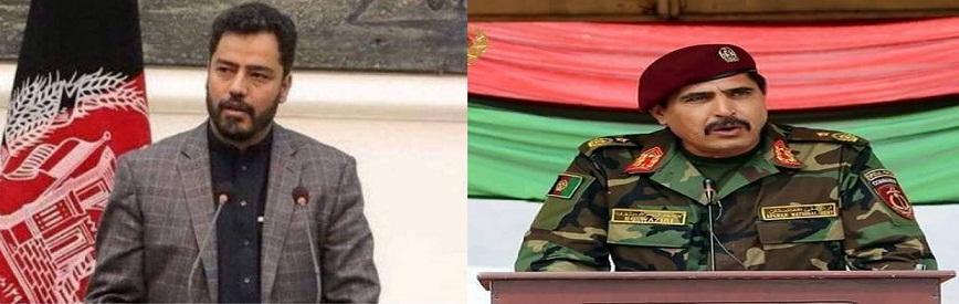 بسم الله وزیری لوی درستیز و یاسین ضیا منحیث معاون اول وزارت دفاع ملی تعیین شدند