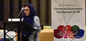 Climate Change emerges as an actual threat: Adela Raz