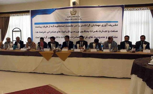 صادرات هرات سال آینده به ۶۰۰ میلیون دالر خواهد رسید