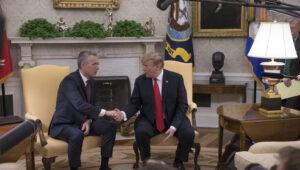 Stoltenberg, Trump talk terrorism, burden sharing