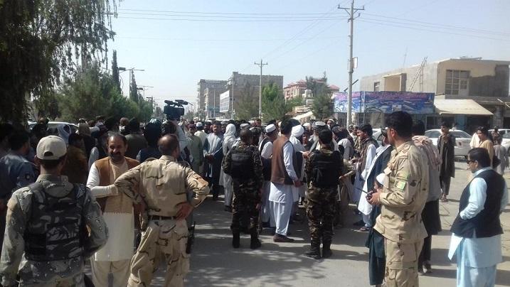 Helmand inhabitants rally against soaring crime graph