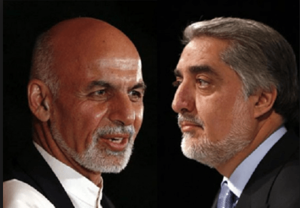 غنی و عبدالله،کابل