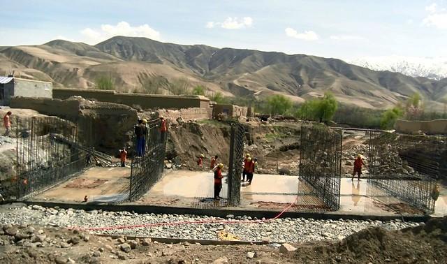 3 bridges being built in Baghlan