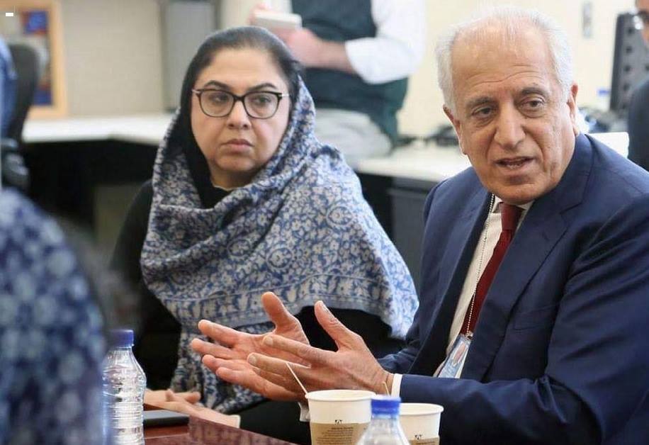 Afghan women must be at peace talks table: Khalilzad