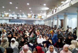زنان و جوانان اشتراک کننده لویه جرگه مشورتی صلح، بر حفظ دستاوردها تاکید دارند