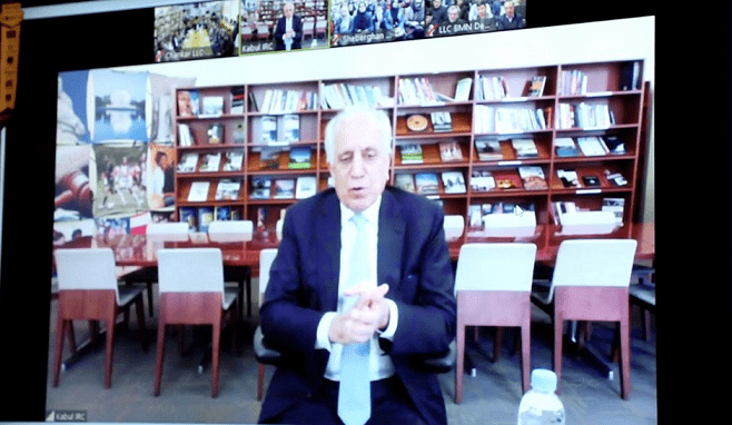 Pakistan should stop its interference in Afghanistan: Khalilzad