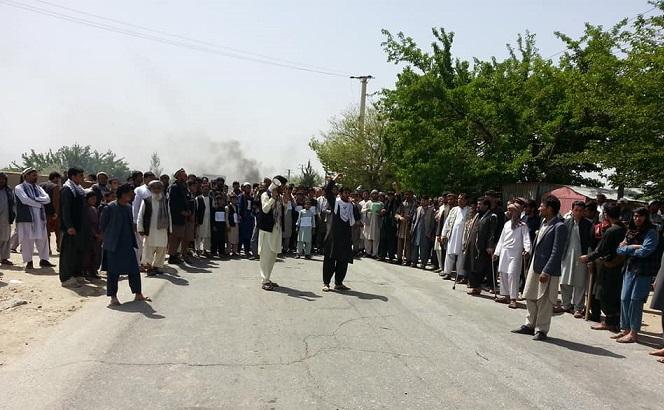 Protestors close Kabul-Parwan highway after civilian deaths