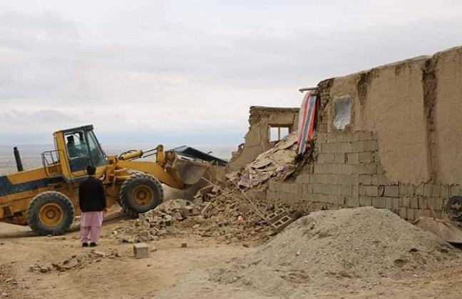 Logar municipality starts demolishing illegal houses