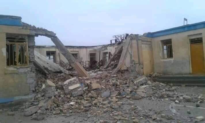 Gunmen blow up part of school building in Farah
