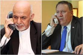 Pompeo, Ghani confer on intra-Afghan dialogue