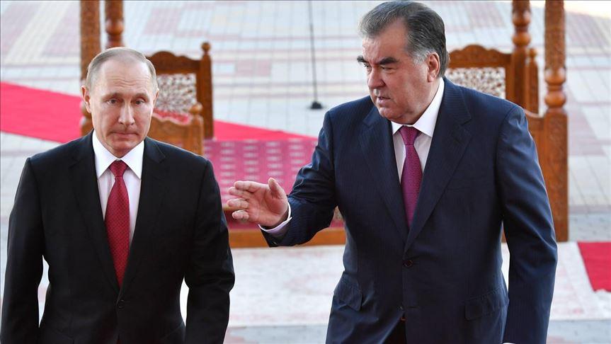 Putin, Rahmon discuss situation in Afghanistan