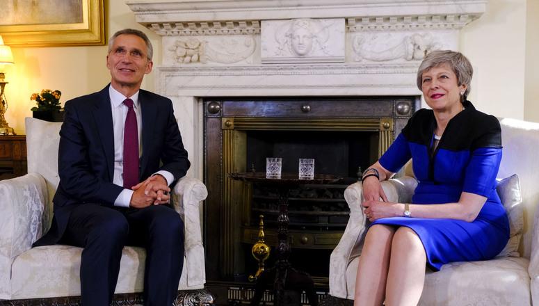Stoltenberg, May discuss Afghan peace prospects