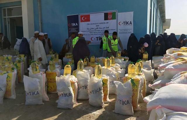 7 truckloads of humanitarian aid sent ro Afghanistan