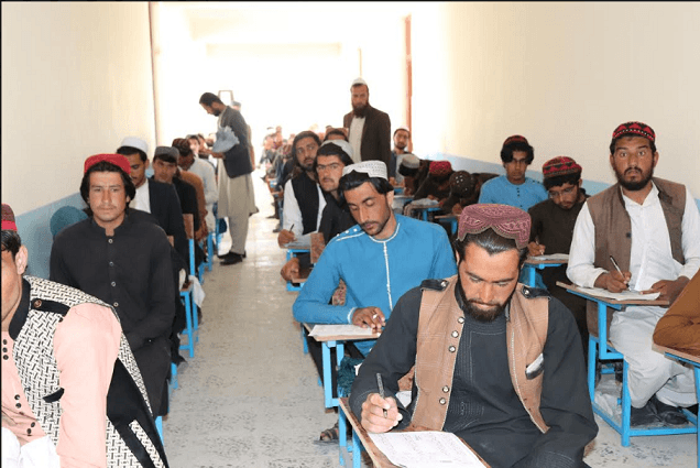 پکتيکا کې له سلګونو زده کوونکو د کانکور ازموينه واخيستل شوه