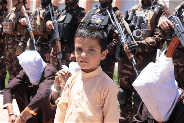 7-member kidnap gang busted, child rescued in Paktia