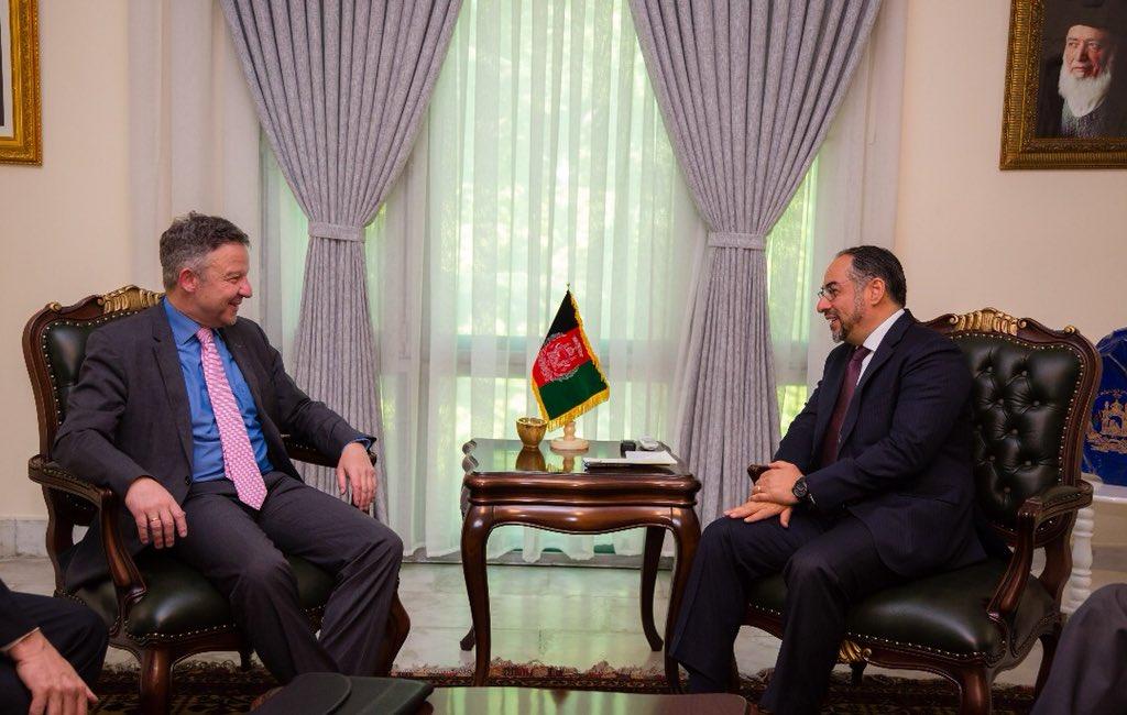 German envoy briefs Rabbani on recent Doha trip