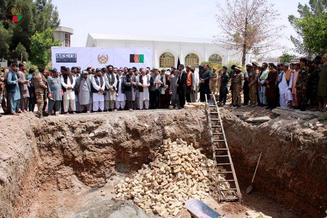 په کندهار کې د هېواد په کچه د هسک بیرغ جوړولو چارې پيل شوې