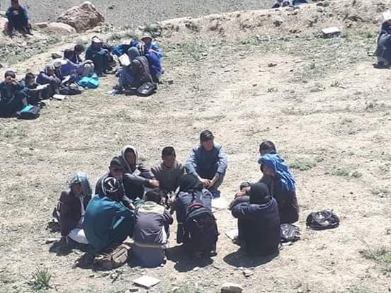 امور تدریسی یک لیسه در دایکندی در تکیه خانه صورت می گیرد